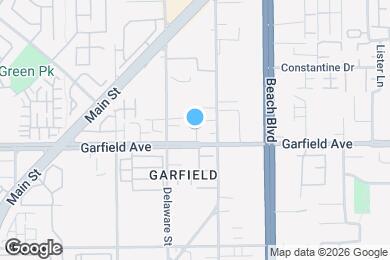 Map image of the property - 7805 Garfield Ave