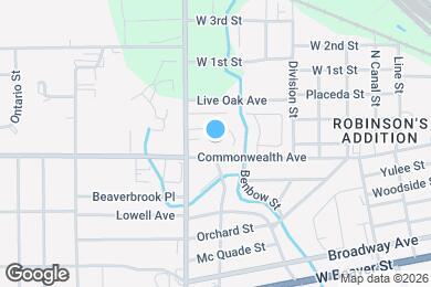 Map image of the property - 2395 Commonwealth Ave