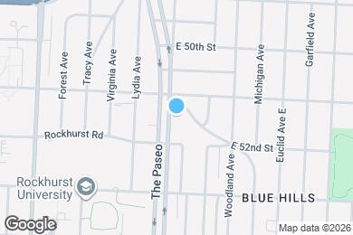 Map image of the property - 5119 Paseo Blvd