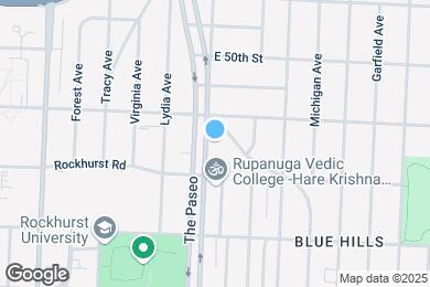 Map image of the property - 5121 Paseo Blvd
