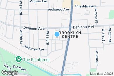 Map image of the property - 3878 W 31st St