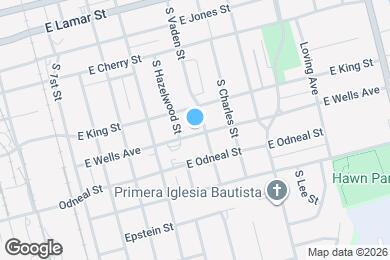 Map image of the property - 1017 E Wells Ave