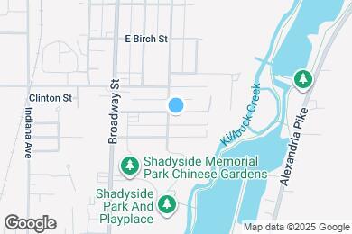 Map image of the property - 207 Plum St