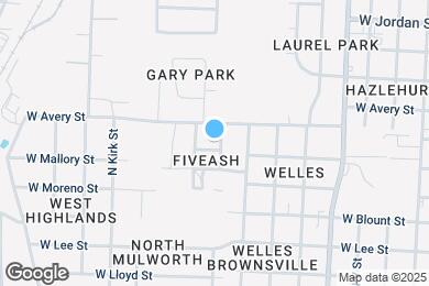 Map image of the property - 1703 Larry Ave