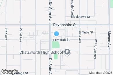 Map image of the property - 10200 De Soto Ave