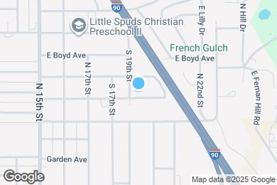 Map image of the property - 1907 E St Maries Ave