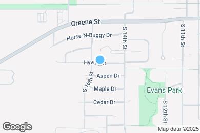 Map image of the property - 1511 Hyvue St