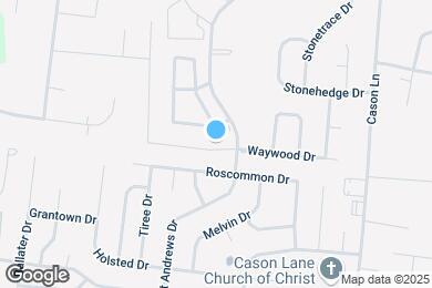 Map image of the property - 2810 Waywood Dr