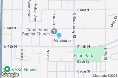 Map image of the property - 261 Marvista Ln