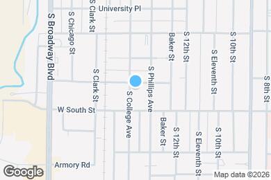 Map image of the property - 817 Spruce St