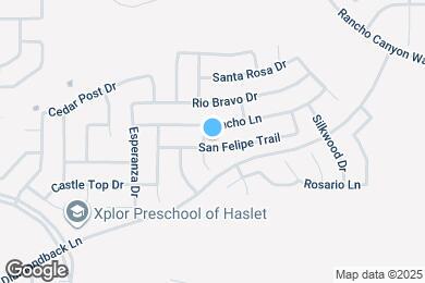Map image of the property - 824 San Felipe Trail