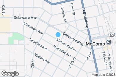 Map image of the property - 610 Minnesota Ave