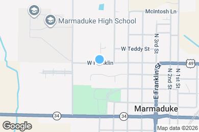 Map image of the property - 501 W Franklin St