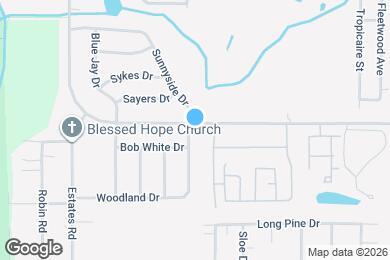 Map image of the property - 3501 Sunnyside Dr