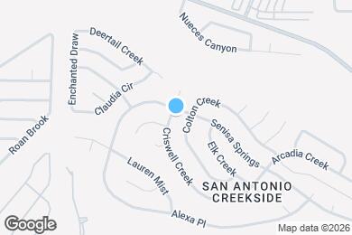 Map image of the property - 9771 Criswell Creek