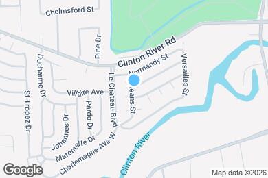 Map image of the property - 16152 Notre Dame St