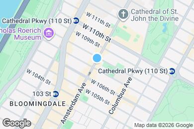 Map image of the property - Room in Shared 3 bed/1 bath home in Upper West Side