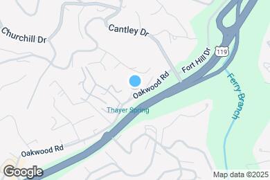 Map image of the property - 735 Oakwood Rd