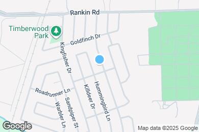 Map image of the property - 2806 Quail Run Dr