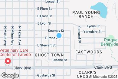 Map image of the property - 3103 E Price St