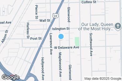Map image of the property - 2524 Maplewood Ave