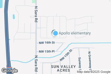 Map image of the property - 1800 Sloane Dr