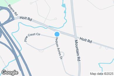 Map image of the property - 5 Pine Crest Cir