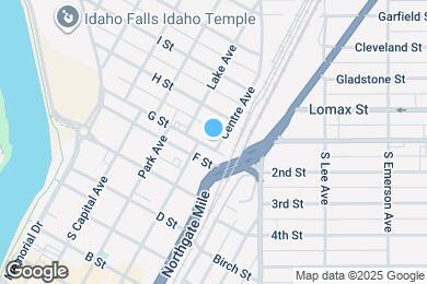 Map image of the property - 208 G St
