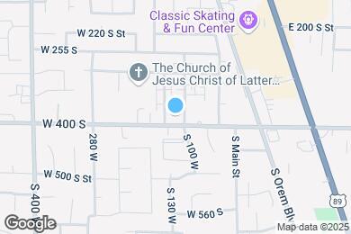 Map image of the property - 124 S 400 W