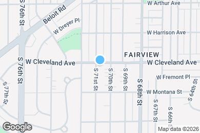 Map image of the property - 2706 S 71st St
