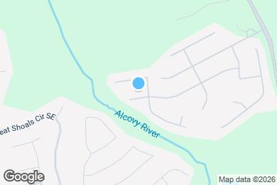 Map image of the property - 1614 Water Springs Way SE