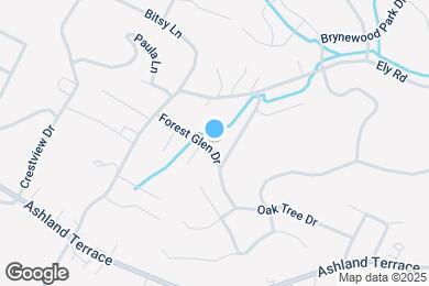 Map image of the property - 417 Forest Glen Dr
