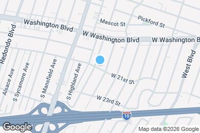 Map image of the property - 4865 W 21st St