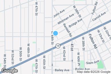 Map image of the property - 4315 Bridge Ave
