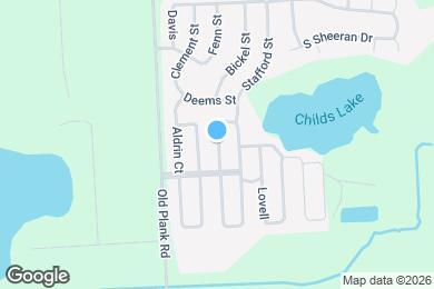 Map image of the property - 1889 Stafford Ct