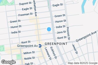 Map image of the property - 195 Java St