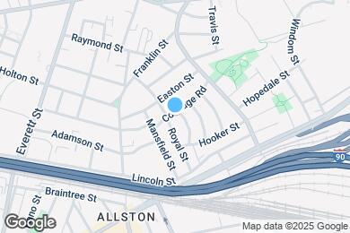 Map image of the property - 52 Coolidge Rd