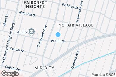 Map image of the property - 1772 S Orange Grove Ave