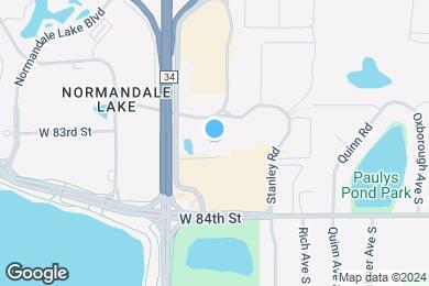 Map image of the property - Normandale Lake Estates