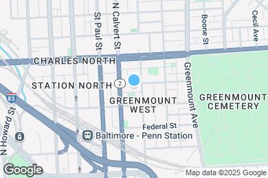 Map image of the property - 225 E Lafayette Ave