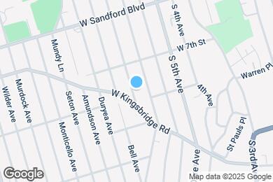 Map image of the property - 637 S 8th Ave