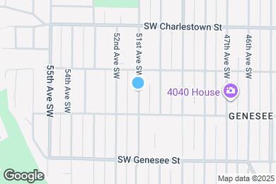 Map image of the property - 4029A 51st Ave SW