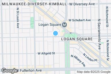 Map image of the property - 3242 W Wrightwood Ave