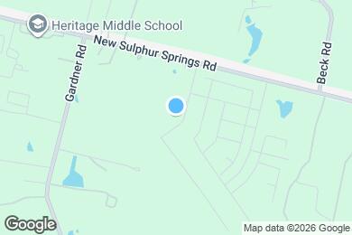 Map image of the property - 7127 Sapphire Rdg