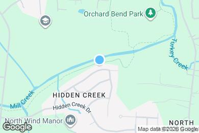 Map image of the property - 3501 Chandler Cove Way