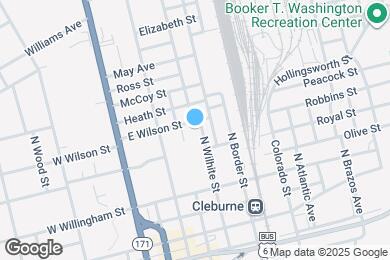 Map image of the property - 429 N Wilhite