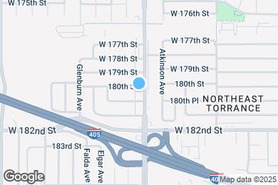 Map image of the property - 18003 Crenshaw Blvd