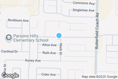 Map image of the property - 2839 Adrian Ave