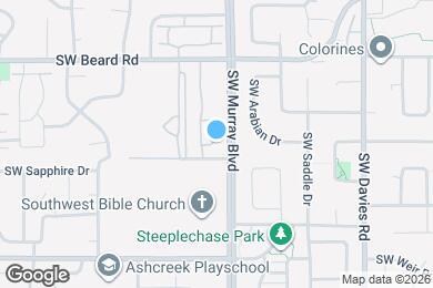 Map image of the property - 9570 SW 146th Terrace