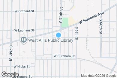 Map image of the property - 1703 S 70th St